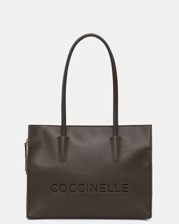 Coccinelle geantă shopper pentru femei din piele