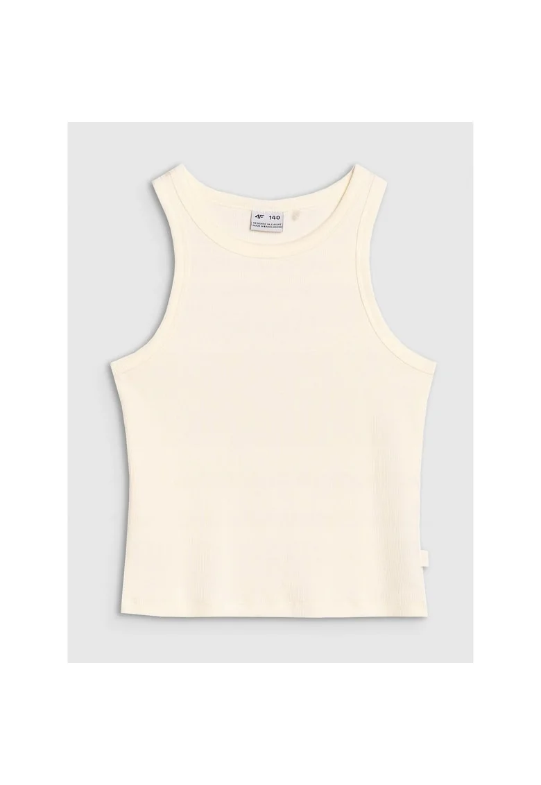 Tricou  pentru fete, bumbac, alb, primavara-vara 2025