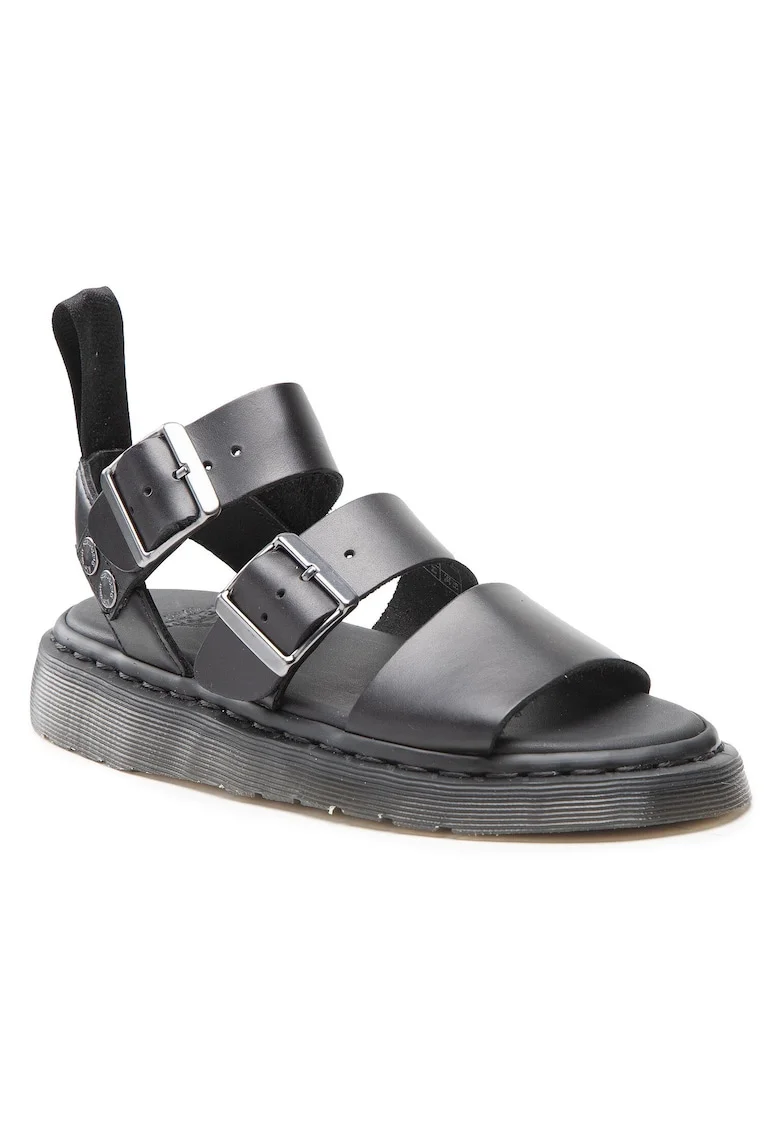 Sandale de dama, Dr Martens, 300252468, piele naturala, negru,
