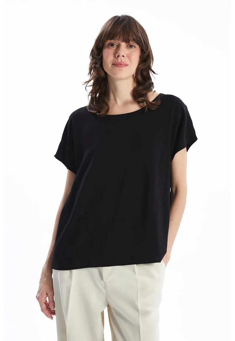 Bluza cu decolteu rotund