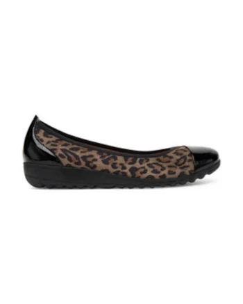Balerini de dama,  305257901, piele naturala, multicolor
