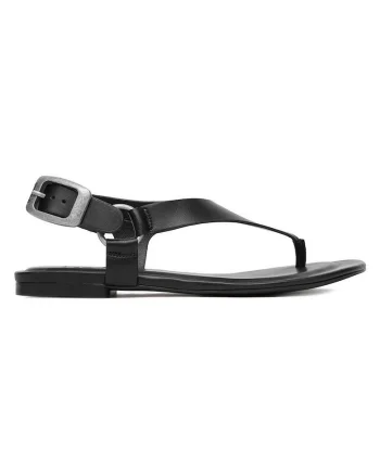Sandale dama G-Star Raw, piele naturala, negru, inchidere cu catarama, material interior din piele naturala