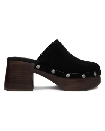 piele naturala, negru, varf rotund, Negru