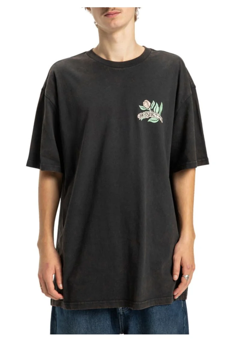 Tricou regular fit cu imprimeu grafic pe fata si spate