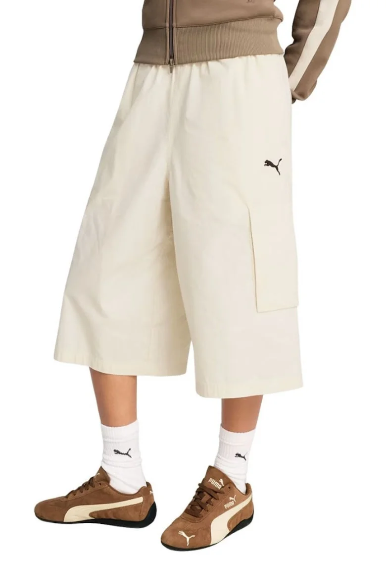 Pantaloni cargo lejeri cu talie medie Future Archive