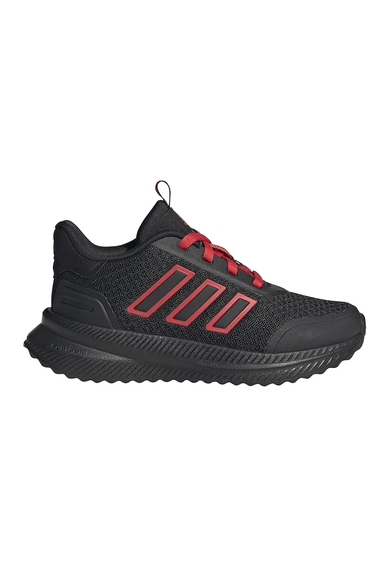 Pantofi sport X_PLRPATH cu garnituri din material sintetic, Coral/Negru stins