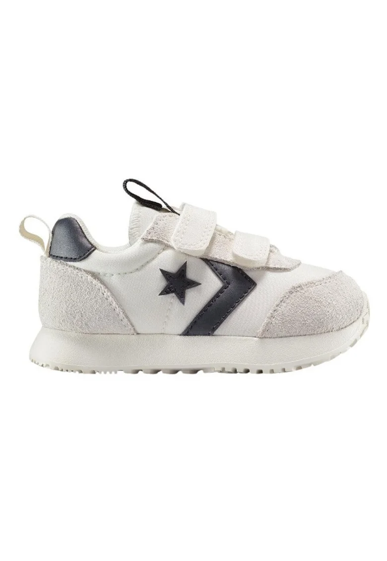 Pantofi sport Omega Trainer Easy-On Inf din piele intoarsa cu inchidere velcro