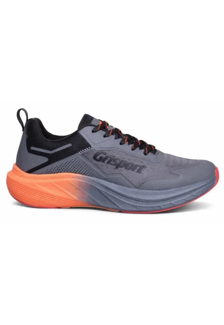 Pantofi  Juabite Gri - Grey/Orange, Gri
