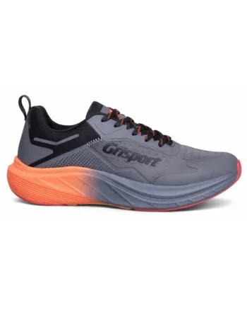 Pantofi  Juabite Gri - Grey/Orange, Gri