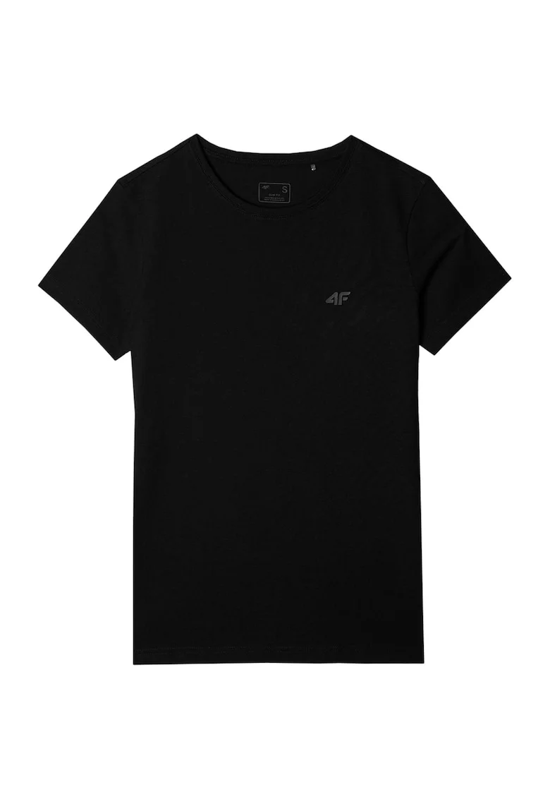Tricou Slim Negru  XS-XXL, Negru