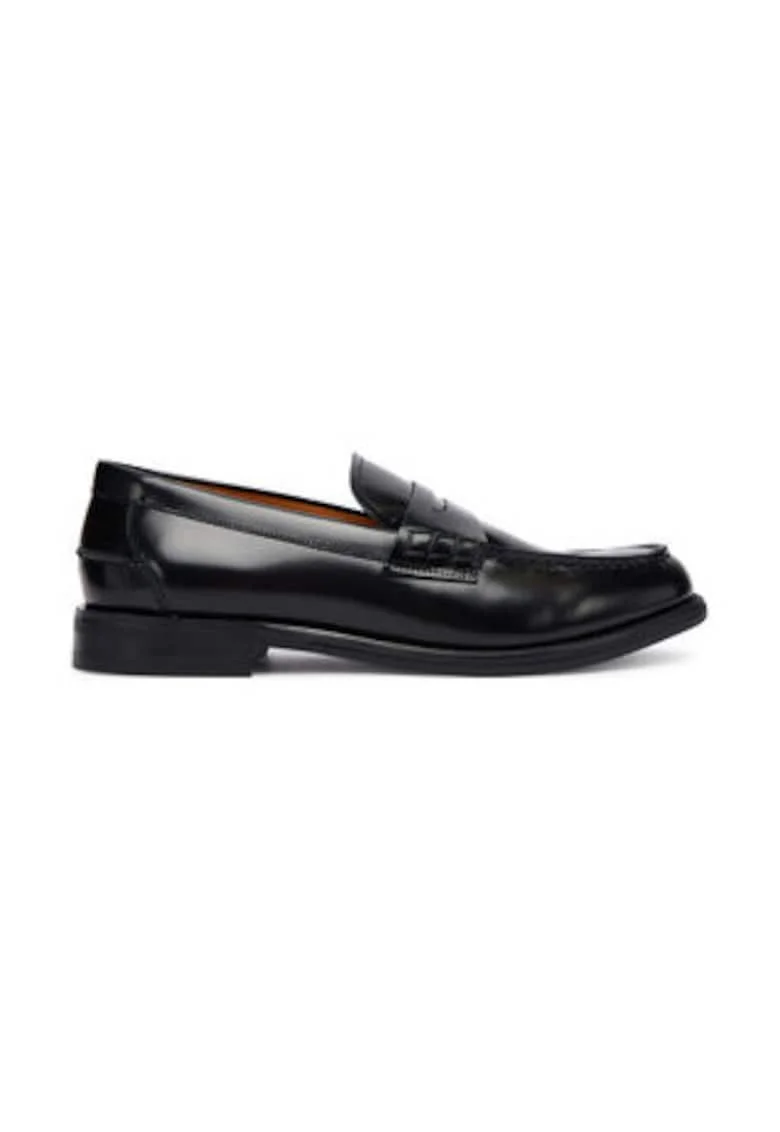 Pantofi barbati,  Lordsy, piele naturala negru,