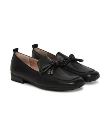 dama,  piele naturala, negru, Negru