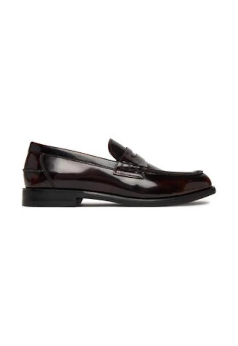 Mocasini barbati,  Lordsy, piele naturala, maro