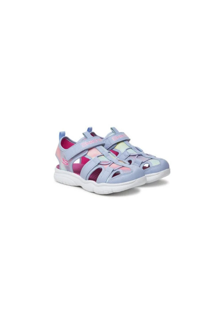 Sandale copii,  multicolore, piele ecologica, pentru fete