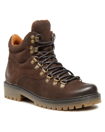 Ghete dama,  piele naturala, maro,