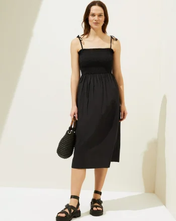 Rochie midi din bumbac, 40