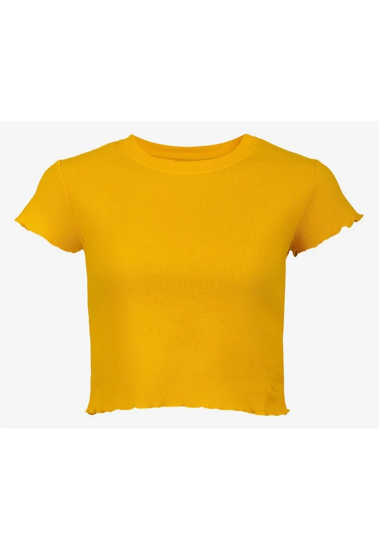 Tricou scurt cu maneci uni,