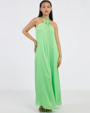 Rochie maxi halter Rikka