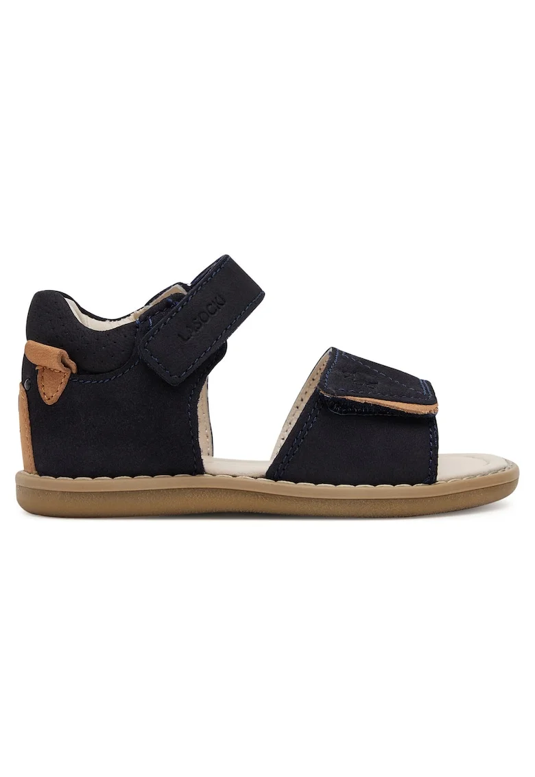 Sandale copii  bleumarin, piele naturala,