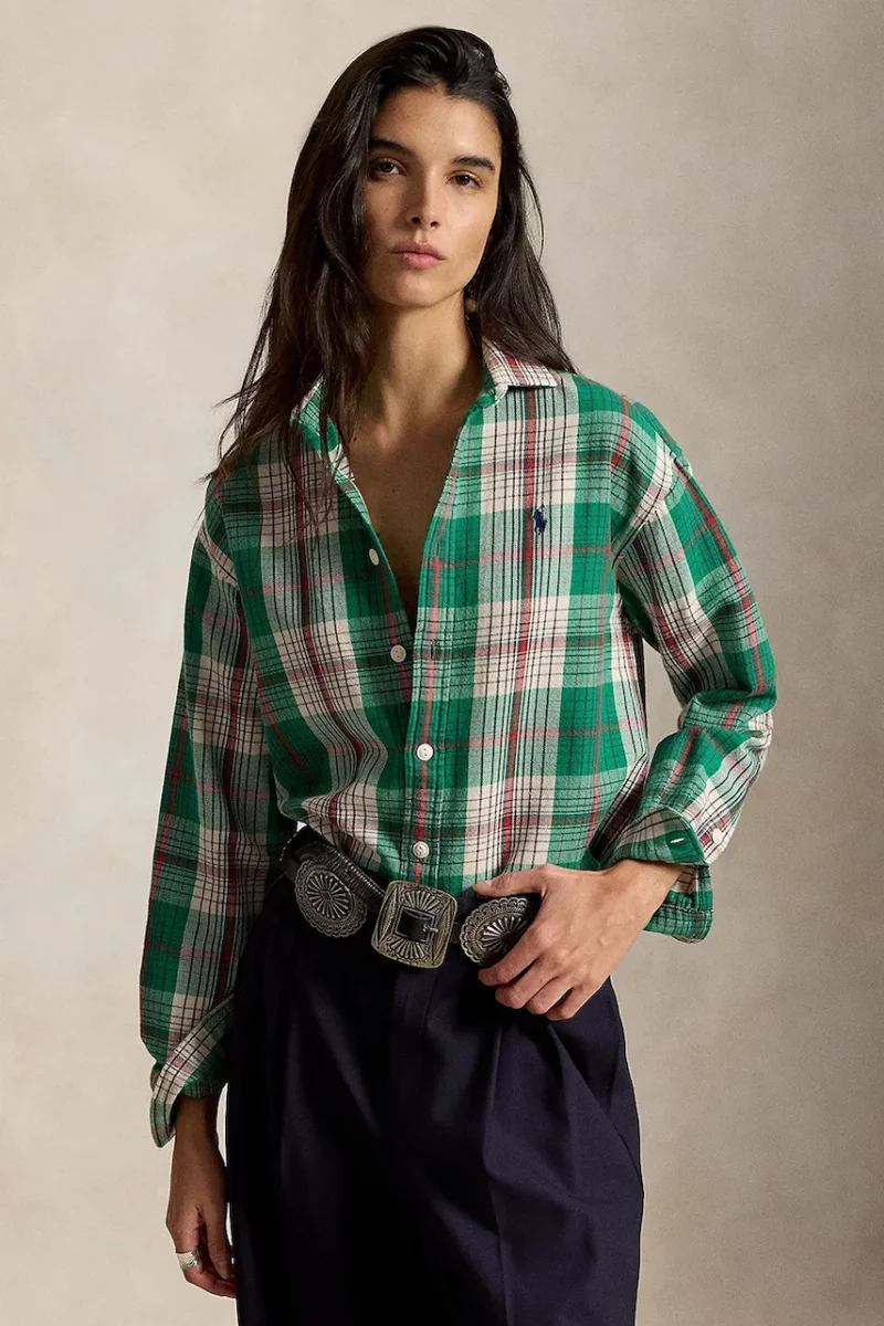 Polo Ralph Lauren cămașă de damă din bumbac