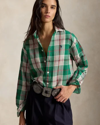 Polo Ralph Lauren cămașă de damă din bumbac