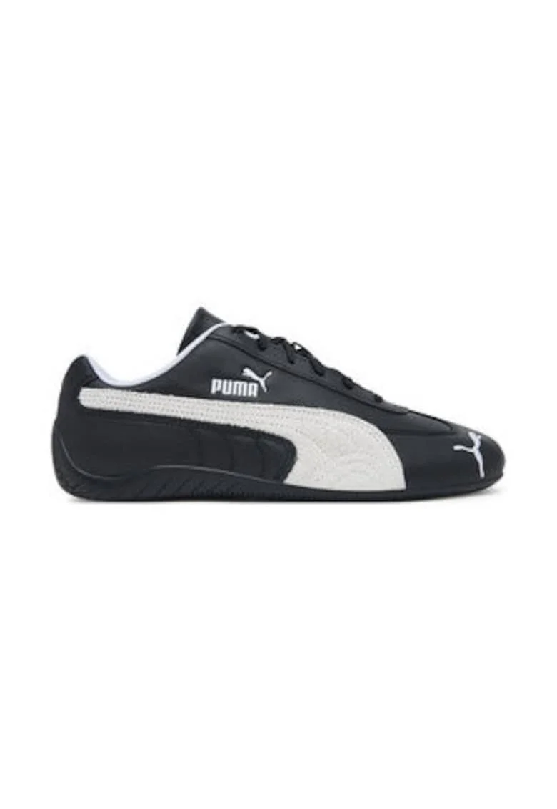 Tenisi barbati,  305146663, piele naturala, alb/negru