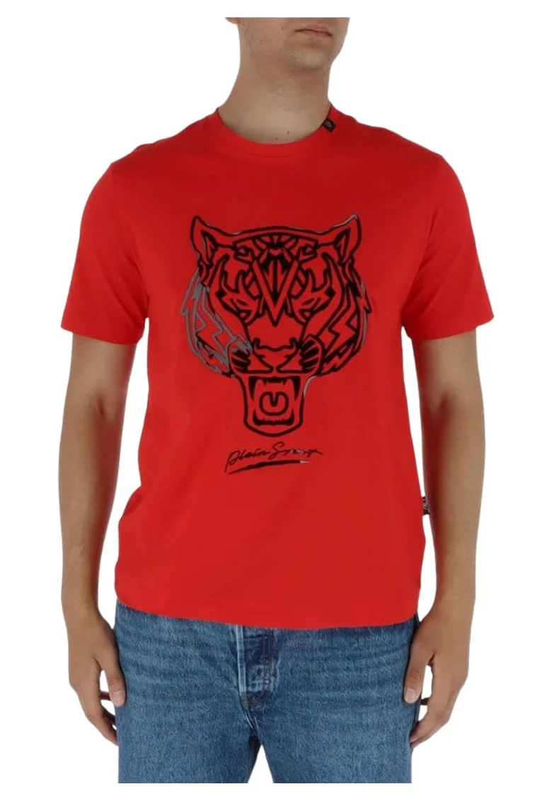 Tricou cu imprimeu lucios,