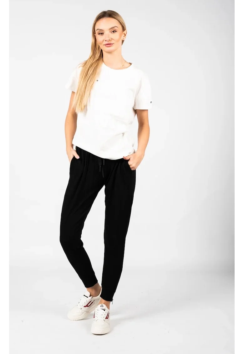 Pantaloni Conici Cu Snur,