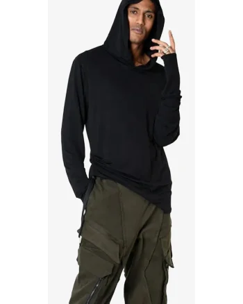 Hanorac slim fit uni,