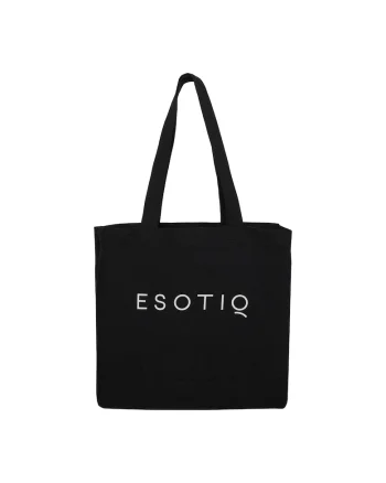 Geanta shopper din panza, Canvas  One Size, Negru