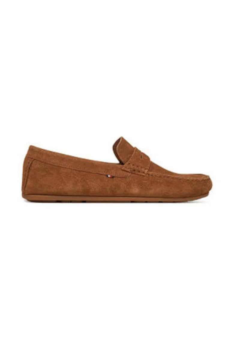 Mocasini barbati,  piele naturala maro