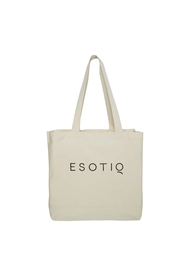 Geanta shopper din panza, Canvas  One Size, Alb