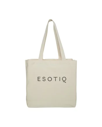 Geanta shopper din panza, Canvas  One Size, Alb