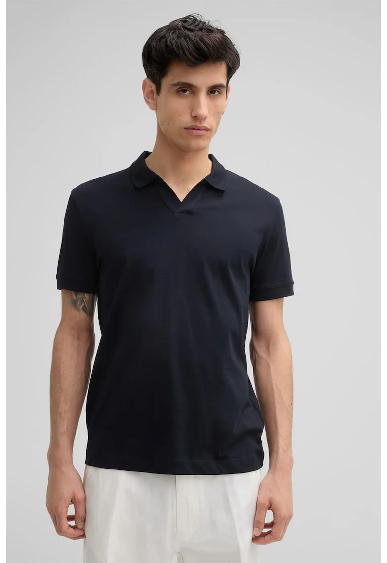 Tricou regular-fit polo, Albastru inchis