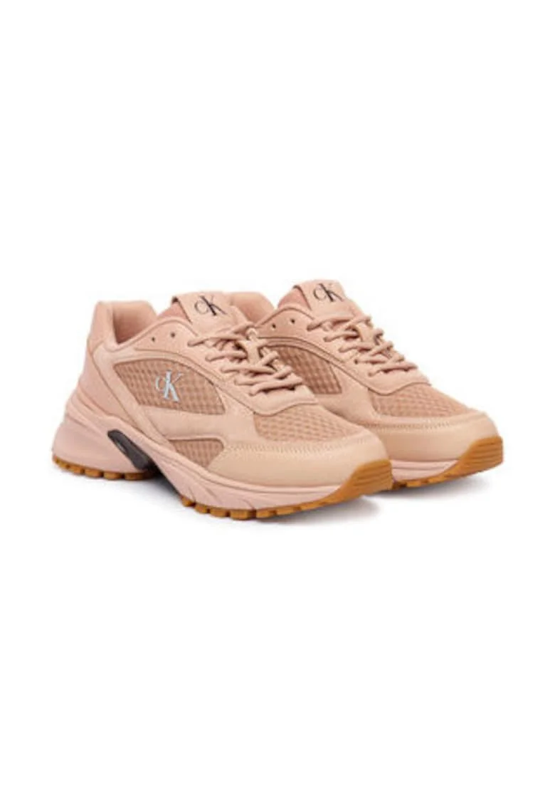 Tenisi de dama,  305525192, piele naturala, roz, Roz