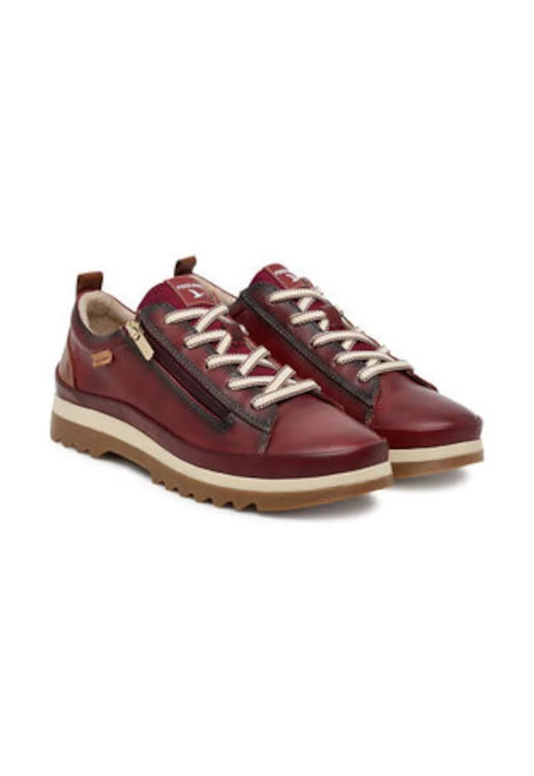 Tenisi dama  305470591, rosu, piele naturala