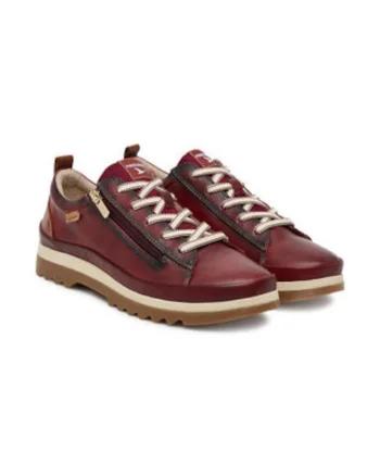Tenisi dama  305470591, rosu, piele naturala