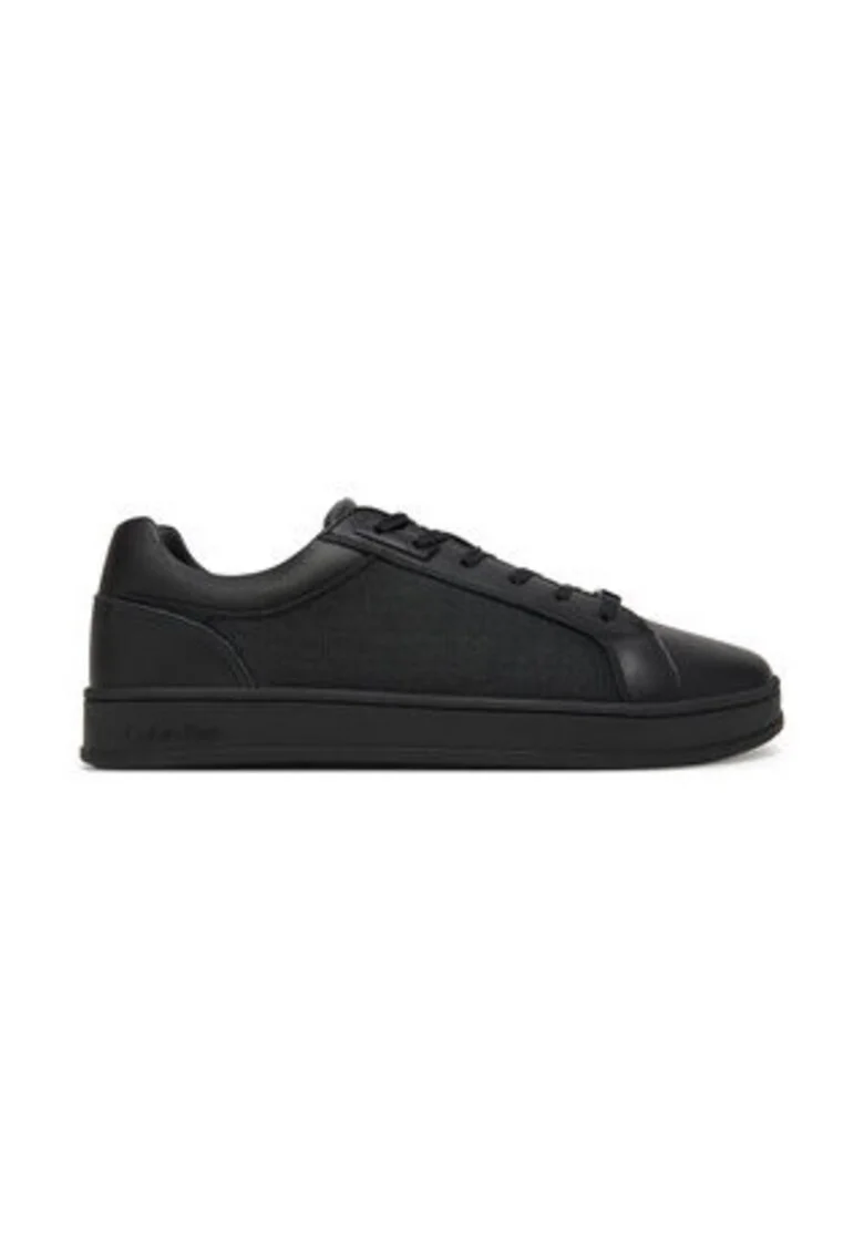 Tenisi barbatesti,  304828232, piele naturala, negru,