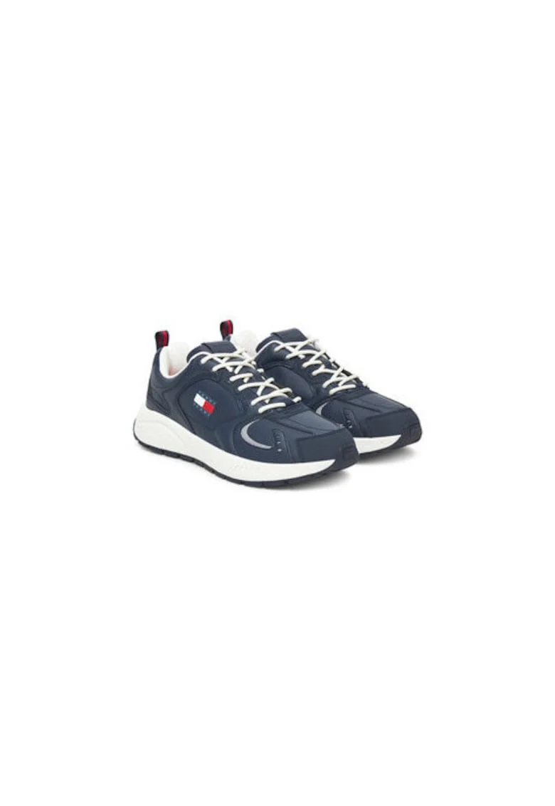 Pantofi sport pentru barbati,  305553102, piele ecologica, bleumarin