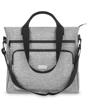 Geanta dama umar, Gri, Shopper, Dimensiuni 44x35x12 cm, ZG704