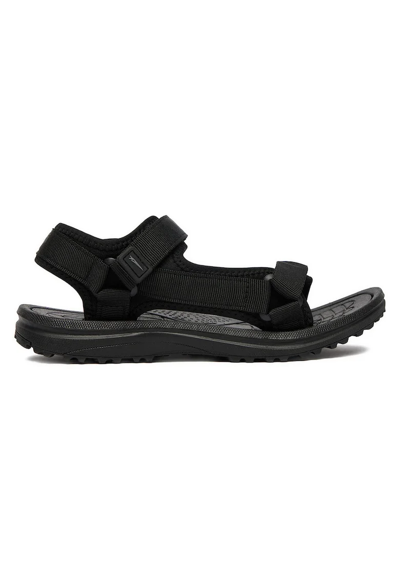 Sandale băieți  negru, material textil, Negru