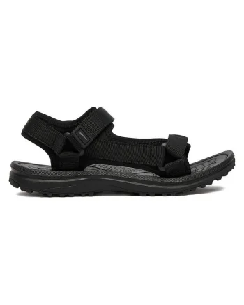 Sandale băieți  negru, material textil, Negru