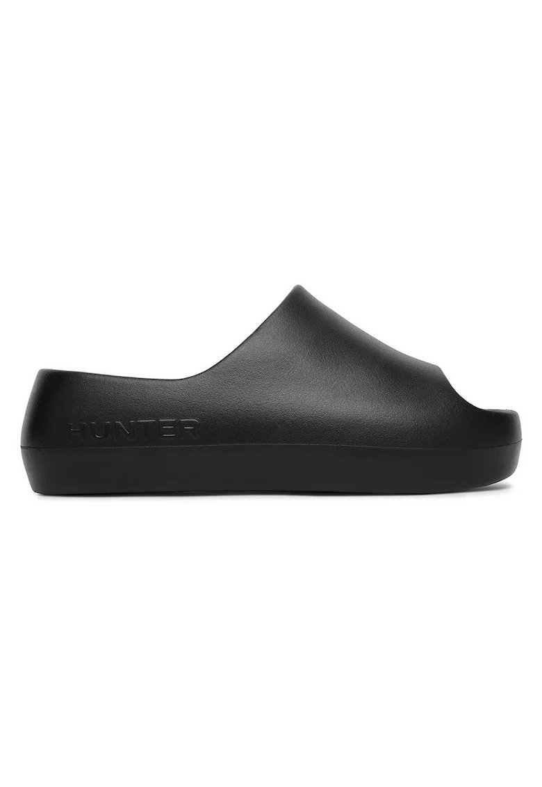 Papuci dama  sintetic, Negru