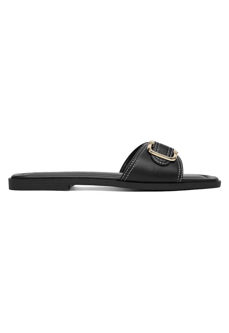 Papuci negri, Negru