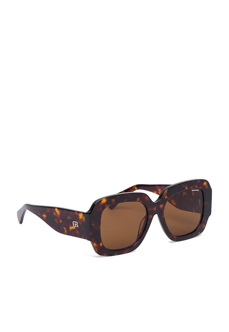 Ochelari de soare  maro pantera unisex 58x15x140mm