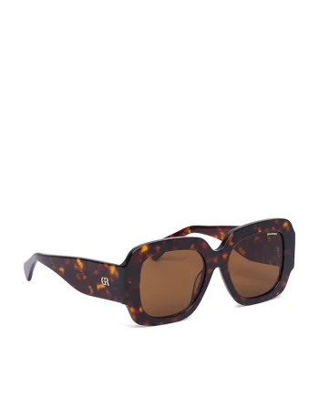 Ochelari de soare  maro pantera unisex 58x15x140mm