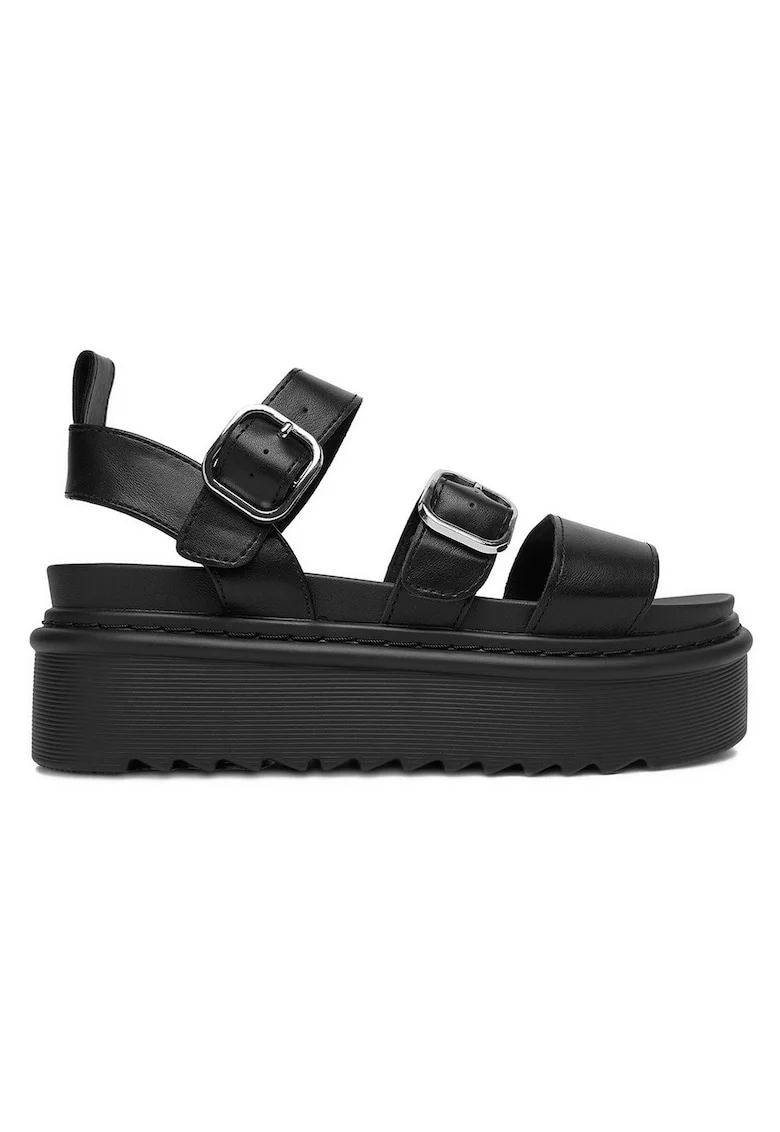 Sandale dama  negru, diverse stiluri, Negru