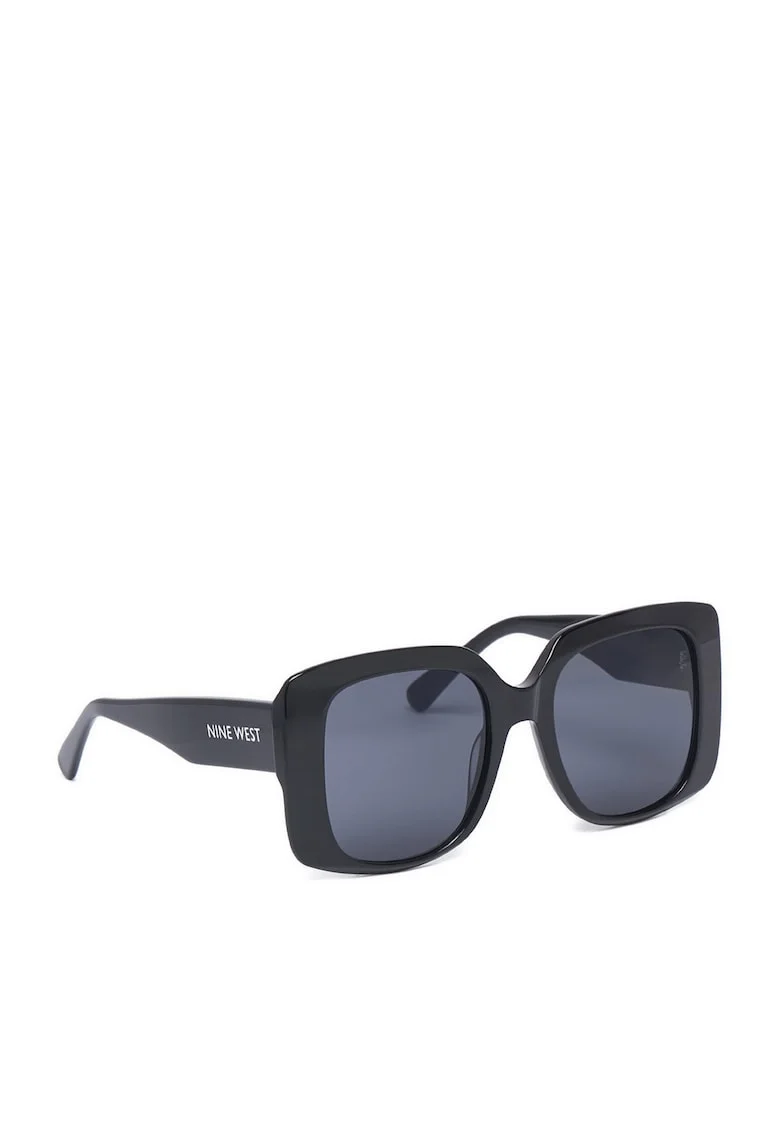 Ochelari de soare  dama, patrat, negru, marime unica