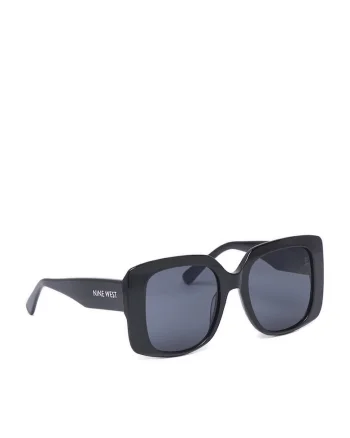 Ochelari de soare  dama, patrat, negru, marime unica