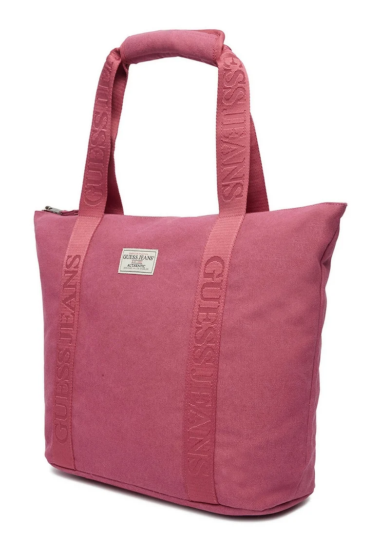 Geanta shopper  roz textil